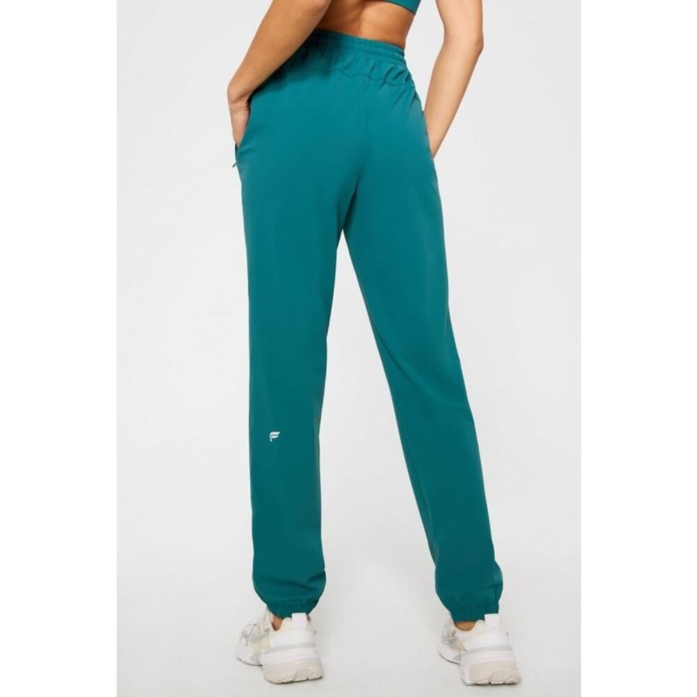 New Fabletics All Day Jogger Green Abyss Women's size M - Picture 2 of 9